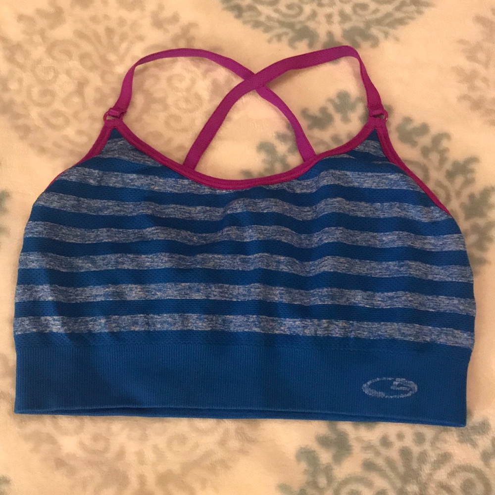 Striped Sports Bra!